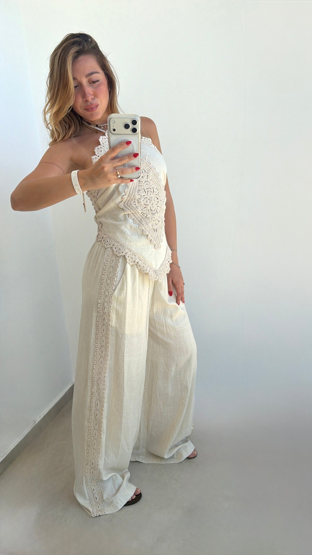 Coordinato in Macramè