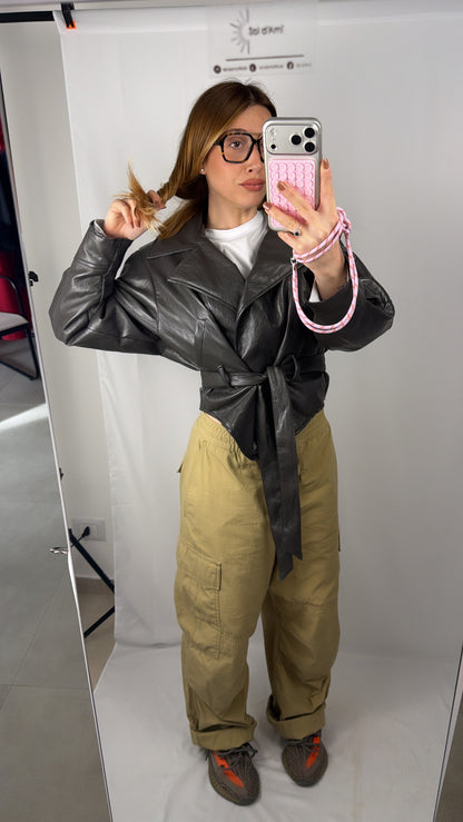 Bomber ecopelle