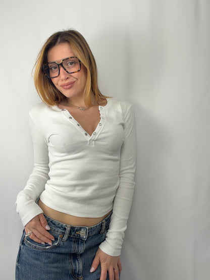 T-shirt Scollo a V