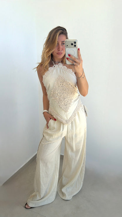Coordinato in Macramè
