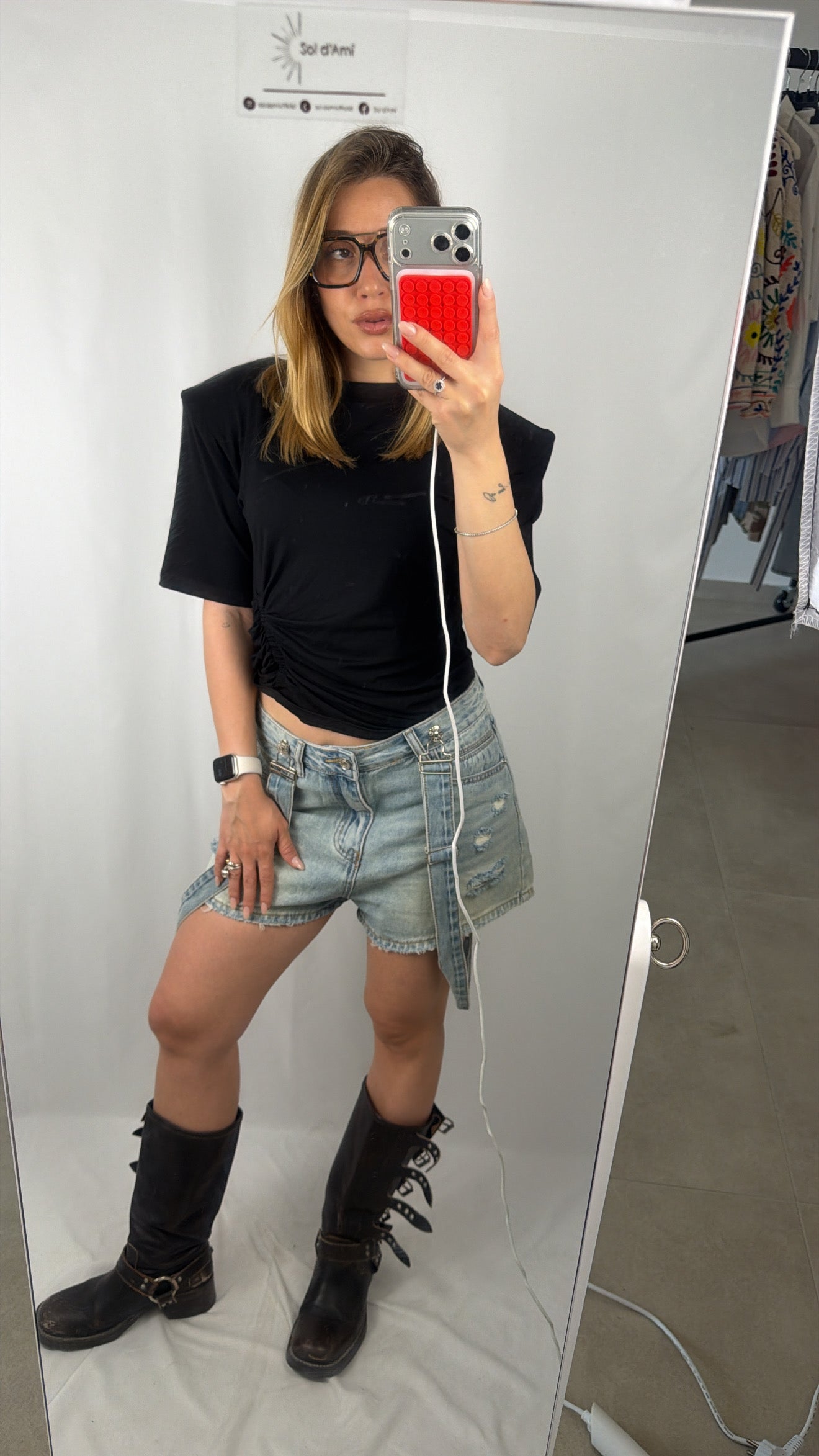 Shorts Bretella