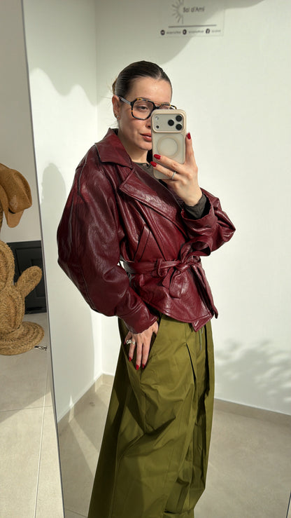 Bomber ecopelle