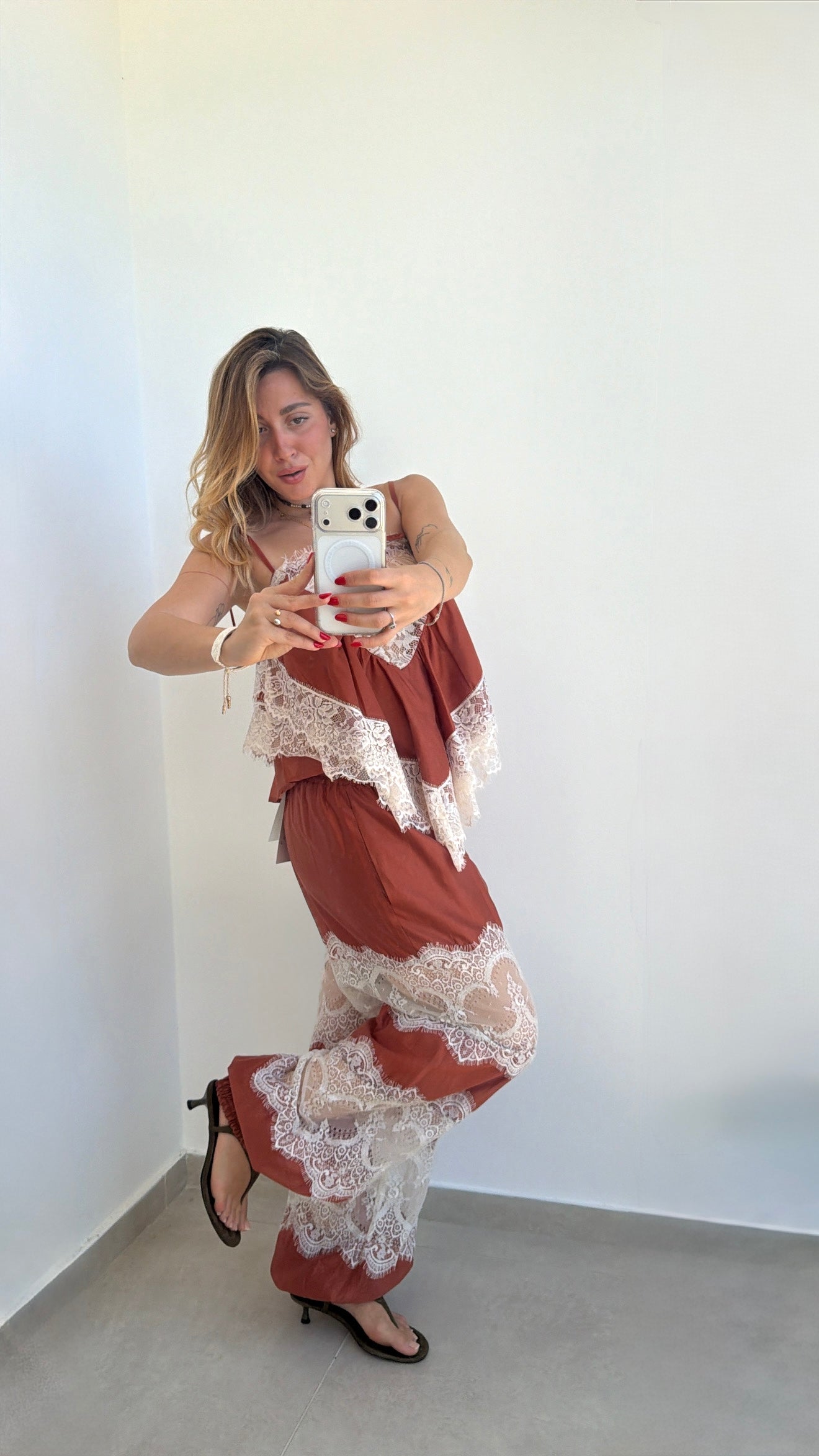Coordinato in pizzo