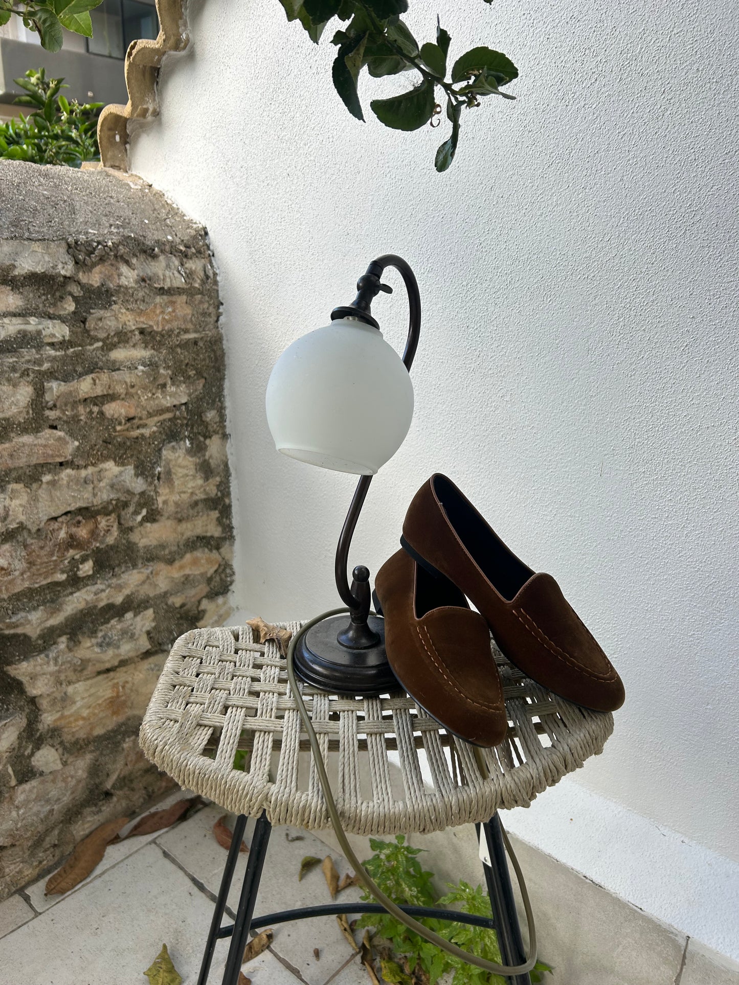 Mocassino in camoscio