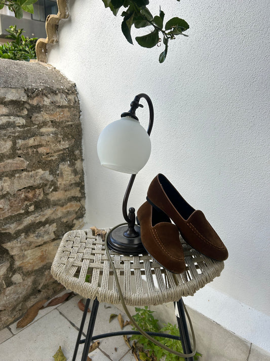 Mocassino in camoscio