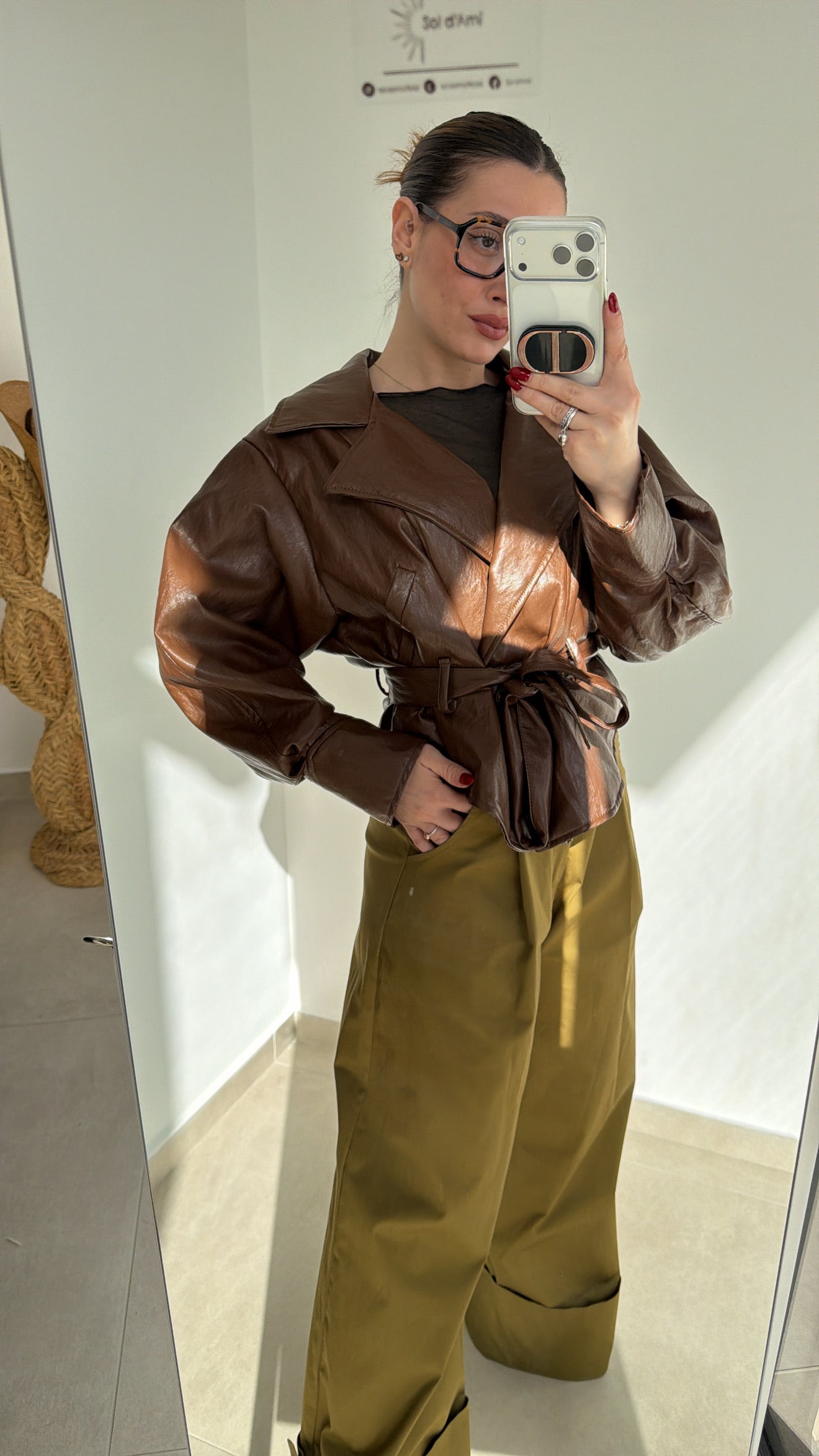 Bomber ecopelle