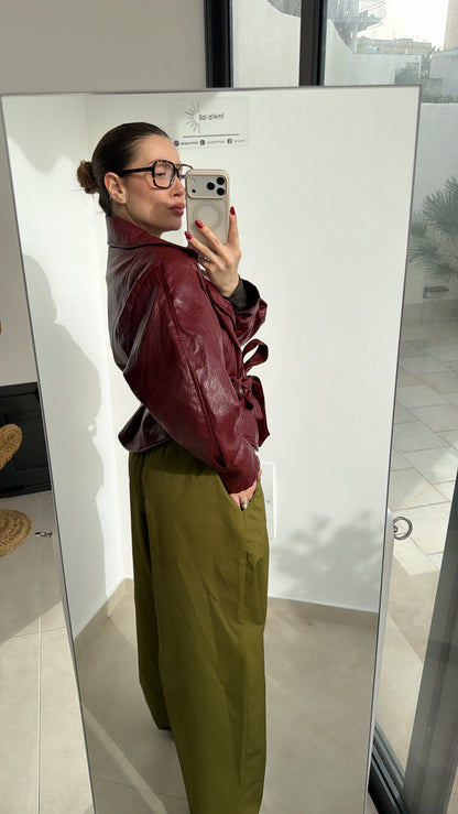 Bomber ecopelle