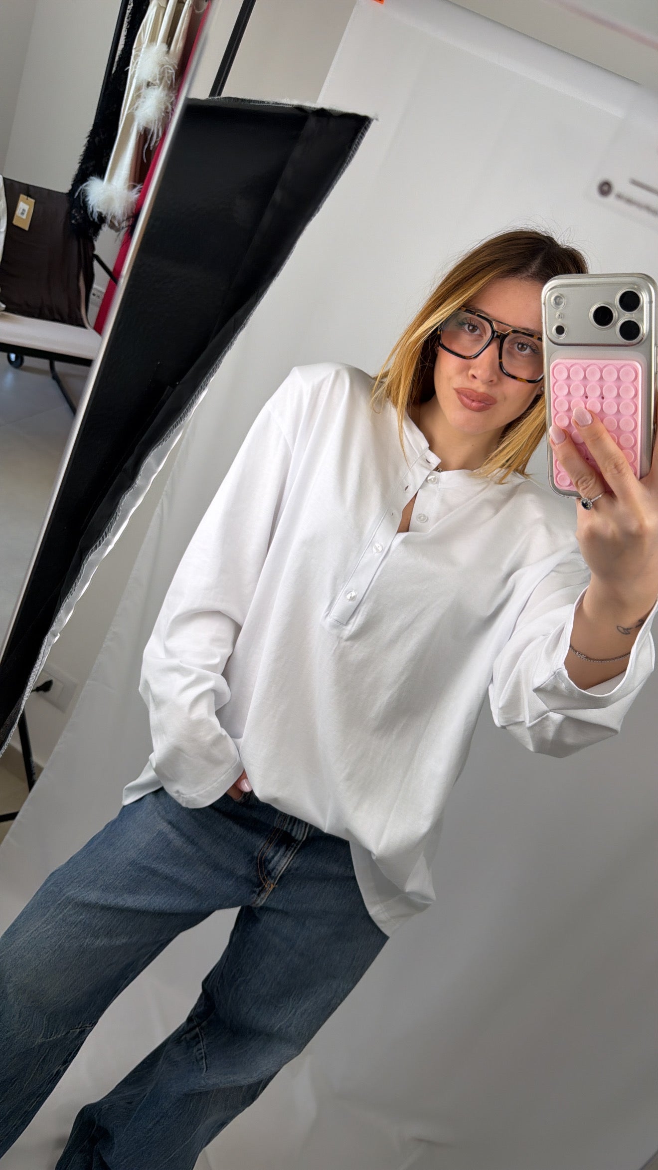 T-Shirt Bottoni&Spalline
