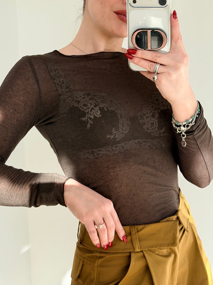 Maglia Semitrasparente