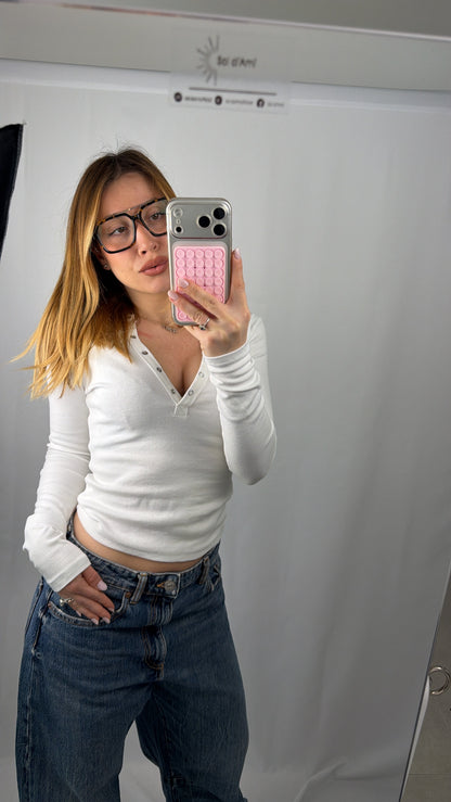 T-shirt Scollo a V