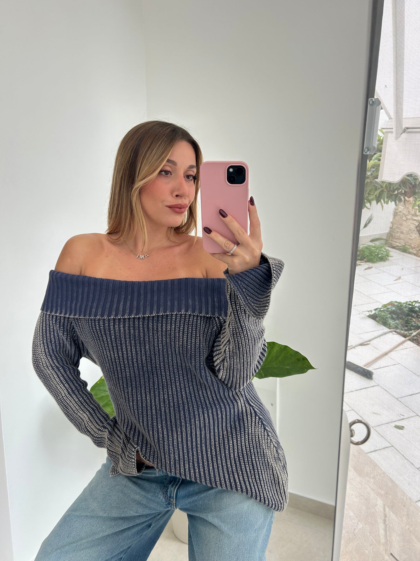 Maglia Effetto Slavato