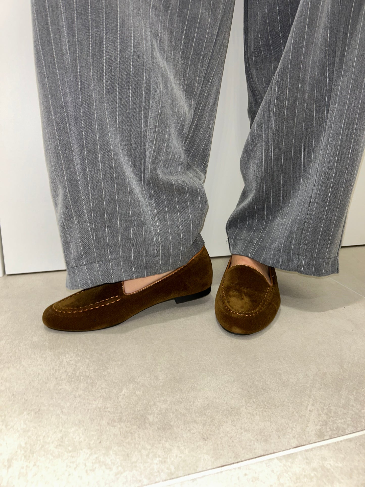 Mocassino in camoscio