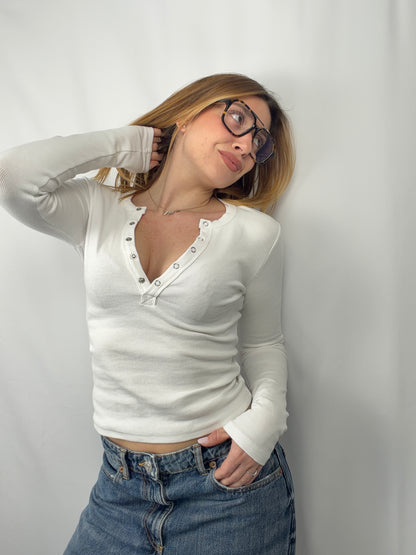 T-shirt Scollo a V