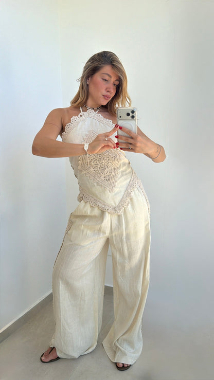Coordinato in Macramè
