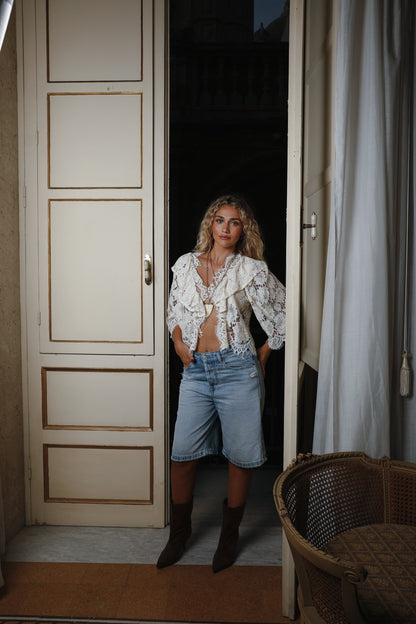 Camicia Merletto