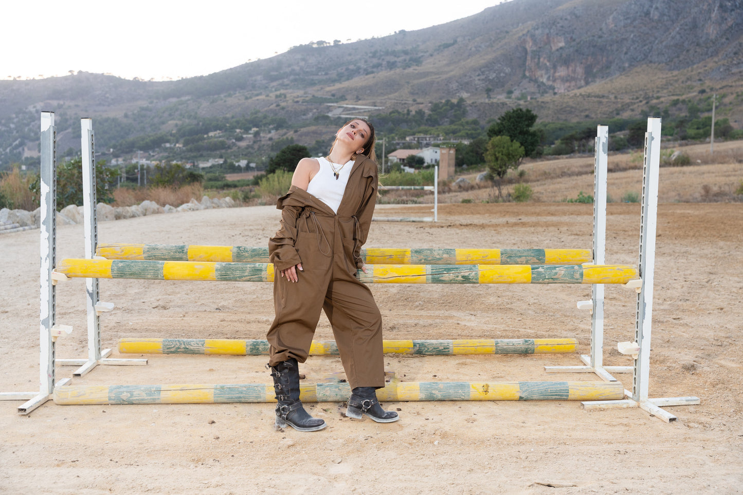 Jumpsuit Camel
