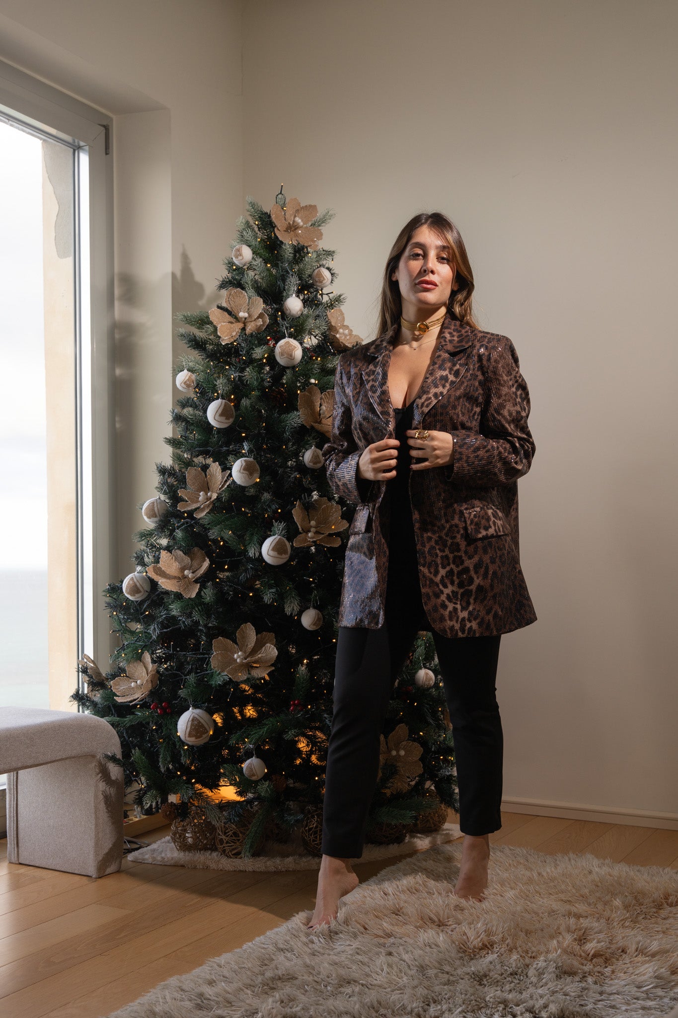 Blazer Animalier by Lumina