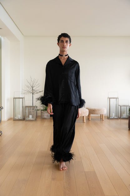 Camicia Plumage champagne by Lumina