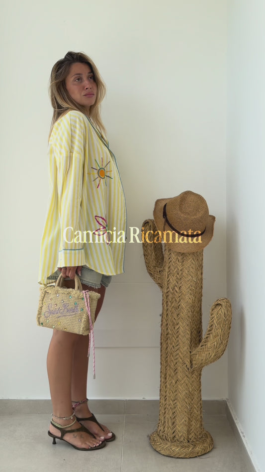 Camicia Ricamata 100% cotone